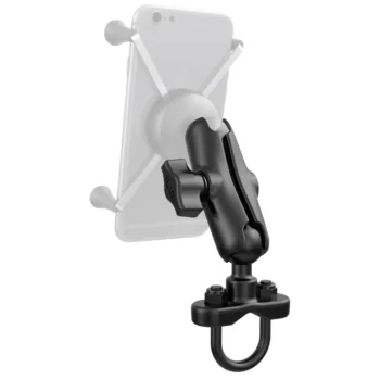 Alternative view of RAM Mounts Handlebar U-Bolt Base with Double Socket Arm