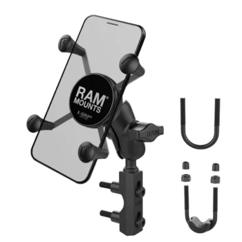 RAM Mounts X-Grip® Phone Mount with Brake/Clutch Reservoir Base - Short