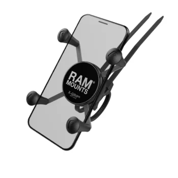RAM Mounts X-Grip® Phone Mount with RAM® EZ-On and Off™ Bicycle Base