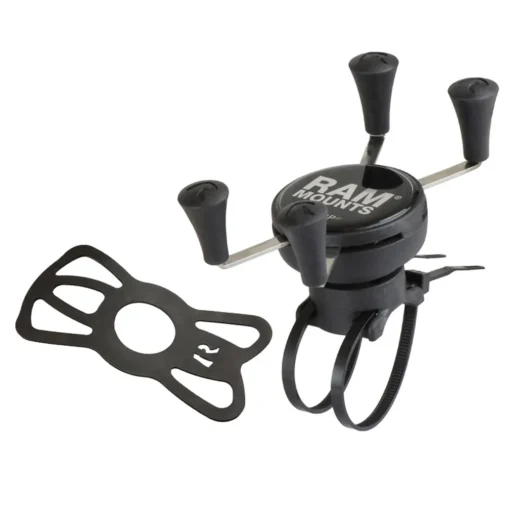 RAM Mounts X-Grip® Phone Mount with RAM® EZ-On and Off™ Bicycle Base - Image 2