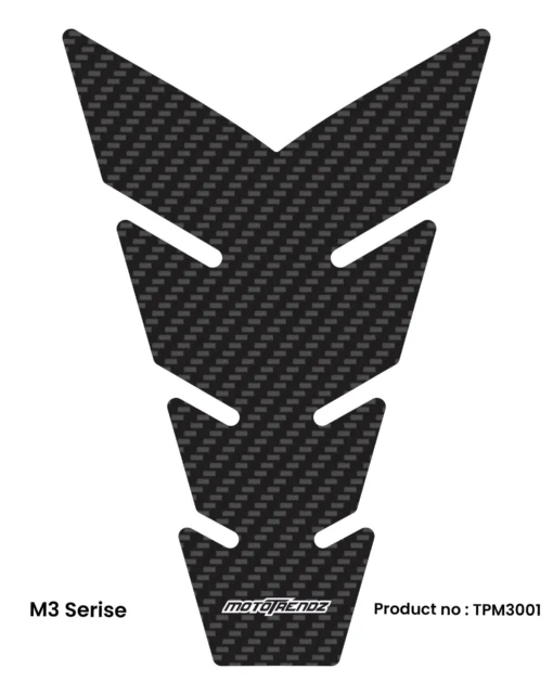 Mototrendz Tank Pads M3 series Carbon Fiber (Universal fit)