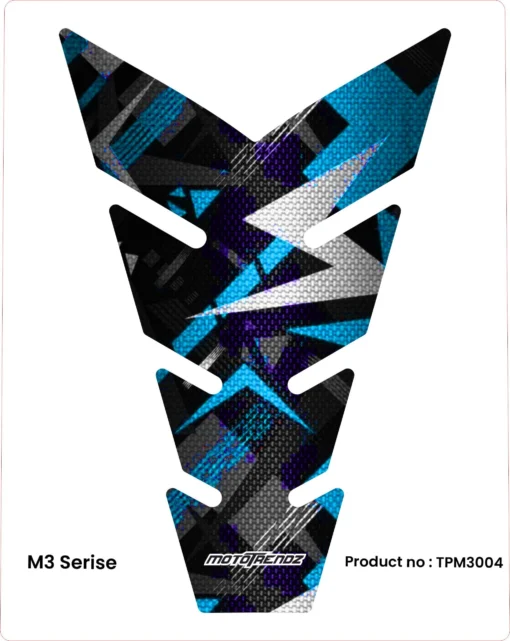 Mototrendz Tank Pads M3 series Graphics 1 (Universal fit)