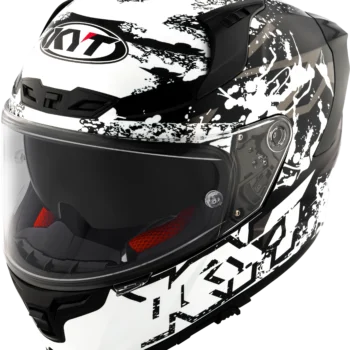 KYT Striker 2V Neutron White Helmet