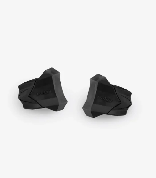 Set of Black rubber ends for Puig R19 frame slider