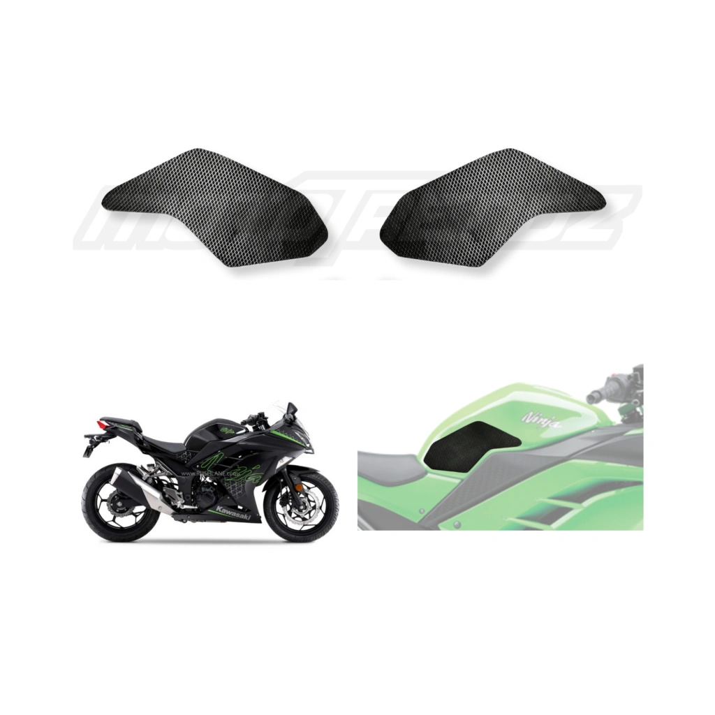 Mototrendz Traction Pads Sides Kawasaki Ninja 300 - Image 3