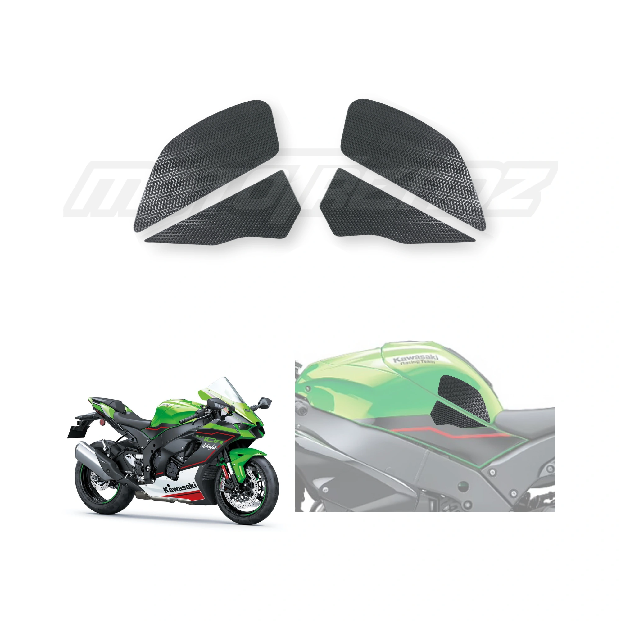 Mototrendz Traction Pads Sides for Kawasaki ZX-10R (2023)