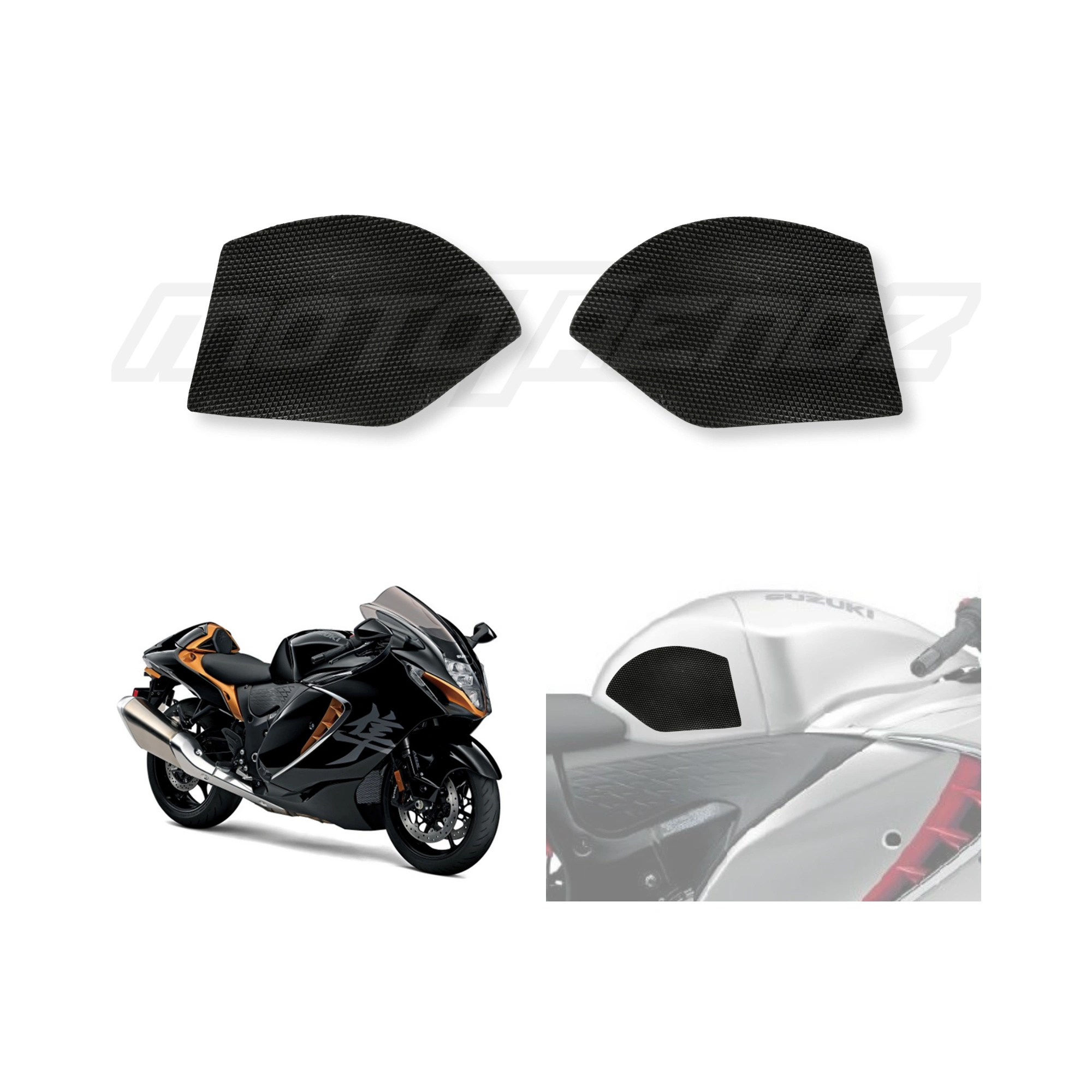 Mototrendz Traction Pads Sides Suzuki HAYABUSA (2021)