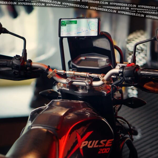 Hyperrider Hero Xpulse Headlight Grill and GPS Mount