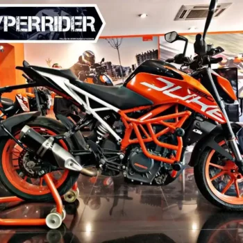 Hyperrider KTM Duke Orange Crash Guard