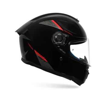 Alternative view of MT Hummer Solid A1 Gloss Black Helmet