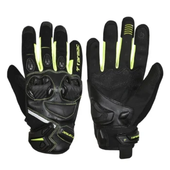 Tarmac Fuse Black Fluorescent Gloves