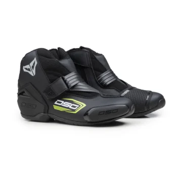 DSG GP-1 Black Yellow Fluo Riding Boot