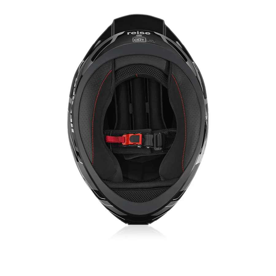 Helden Speed D5 Grey Black Gloss Helmet - Image 6