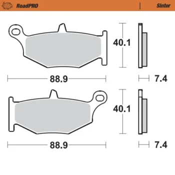 Moto-Master RoadPRO Sinter Brake Pads(406602)