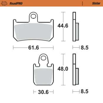 Moto-Master RoadPRO Sinter Brake Pads(406901)