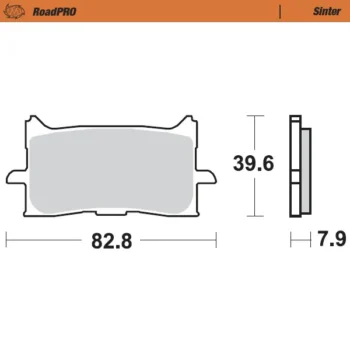 Moto-Master RoadPRO Sinter Brake Pads(412701)