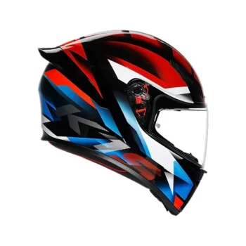 Alternative view of AGV K1 S HELMET - FASTLAP BLACK/RED/BLUE (ISI & ECE2206)