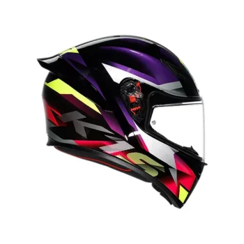 Alternative view of AGV K1 S HELMET - FASTLAP BLACK/PURPLE/PINK (ISI & ECE2206)