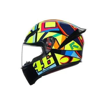 AGV K1 S Soleluna 2017 Gloss Black Yellow Full Face Helmet