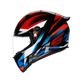 AGV K1 S HELMET - FASTLAP BLACK/RED/BLUE (ISI & ECE2206)