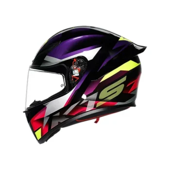 AGV K1 S HELMET - FASTLAP BLACK/PURPLE/PINK (ISI & ECE2206)