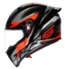 AGV K1 S Fastlap Gloss Black Grey Red Helmet - Image 1