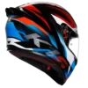 AGV K1 S Fastlap Gloss Black Red Blue Helmet - Image 2