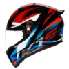AGV K1 S Fastlap Gloss Black Red Blue Helmet - Image 1