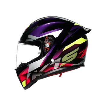 AGV K1 S HELMET - FASTLAP BLACK/PURPLE/PINK (ISI & ECE2206)
