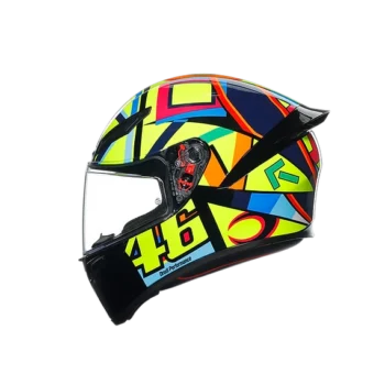 AGV K1 S Soleluna 2017 Gloss Black Yellow Full Face Helmet