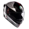 AGV K1 S Lap Matt Black Grey Red Helmet - Image 2