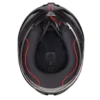 AGV K1 S Lap Matt Black Grey Red Helmet - Image 8