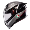 AGV K1 S Lap Matt Black Grey Red Helmet - Image 1