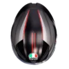 AGV K1 S Lap Matt Black Grey Red Helmet - Image 7