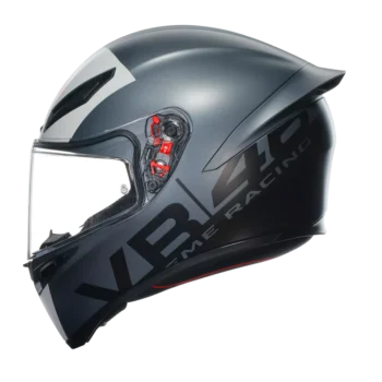 AGV K1 S Limit 46 Matt Black Grey Helmet - Image 1