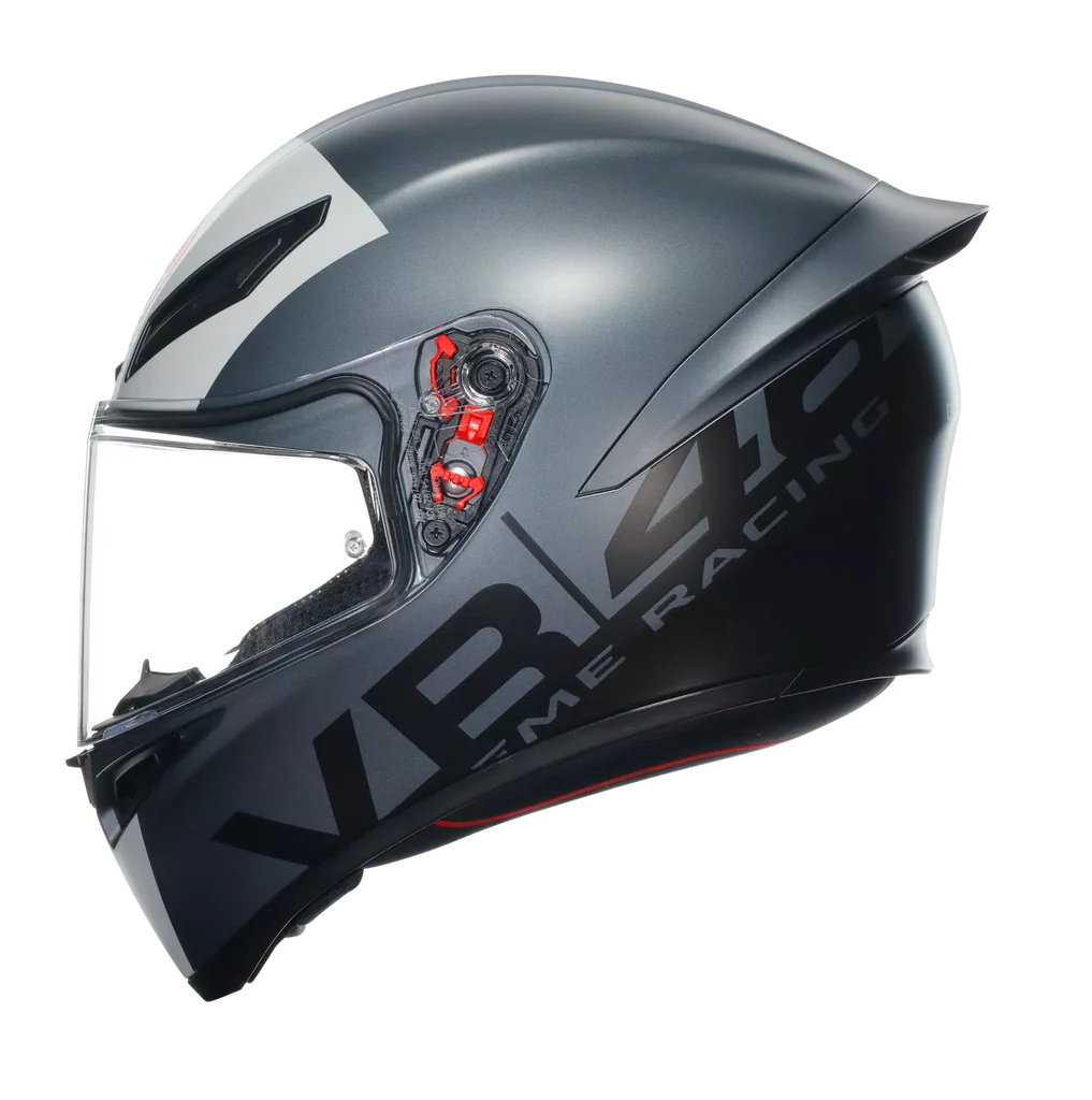 AGV K1 S Limit 46 Matt Black Grey Helmet - Image 1