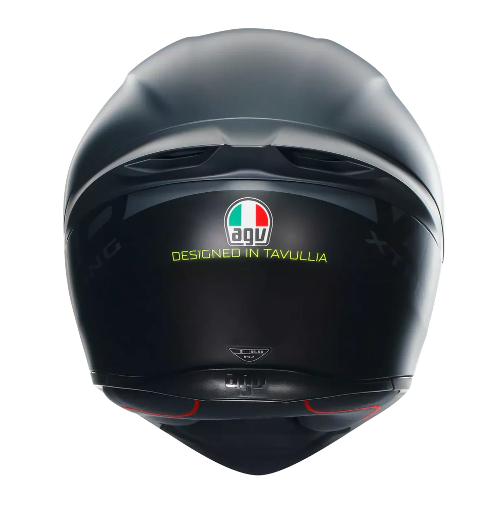 AGV K1 S Limit 46 Matt Black Grey Helmet - Image 6