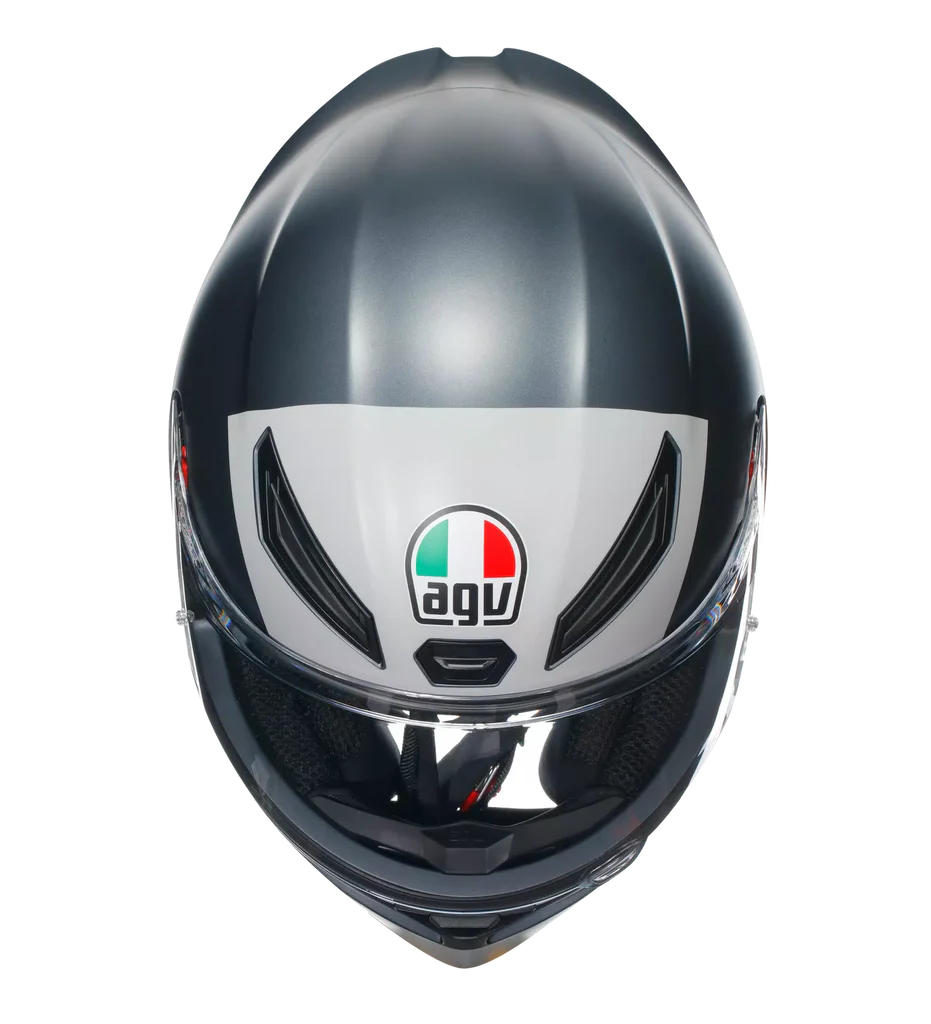 AGV K1 S Limit 46 Matt Black Grey Helmet - Image 7
