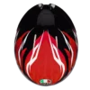 AGV K1 S Lion Gloss Black Red White Helmet - Image 7