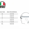 AGV K1 S Lyzard Matt Black Grey Red Helmet - Image 5