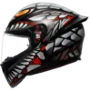 AGV K1 S Lyzard Matt Black Grey Red Helmet - Image 1