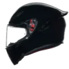 AGV K1 S Solid Gloss Black Full Face Helmet - Image 4