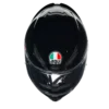 AGV K1 S Solid Gloss Black Full Face Helmet - Image 8