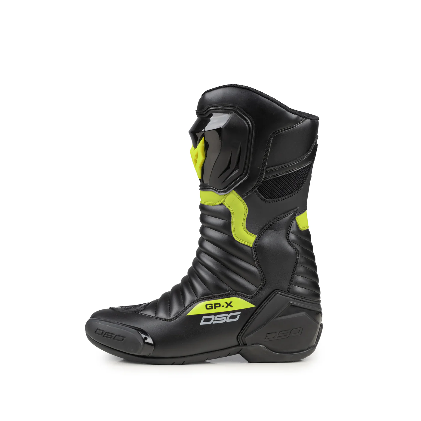 DSG GP-X Black Yellow Fluo Racing Boots - Image 5