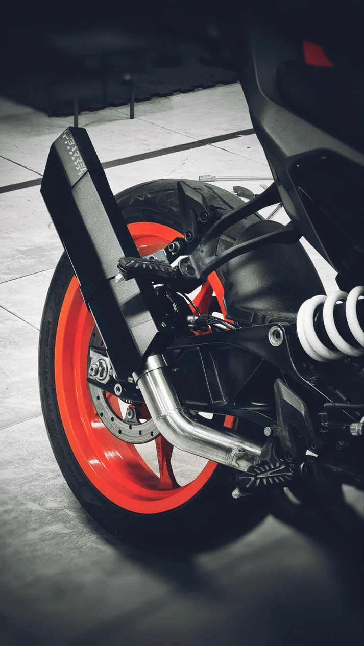 Barrel Exhaust Rogue 2.0 for KTM Gen 3 250 & 390 Black with Decat Pipe