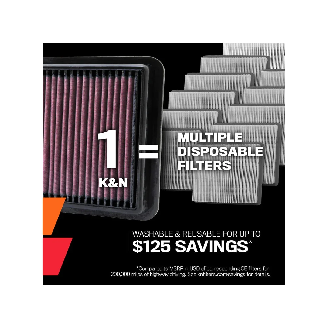 K&N Replacement Air Filter 33-2403 - Image 2