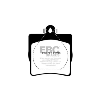 Ozz One EBC Ultimax2™ Brake Pads Dp1191 - Image 2