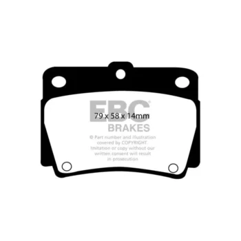 Ozz One EBC Ultimax2™ Brake Pads Dp1228 - Image 2