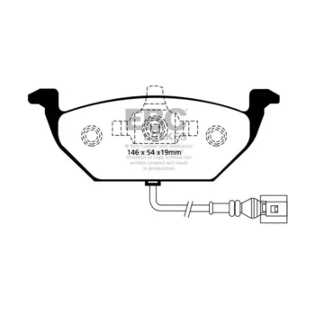 Ozz One EBC Ultimax2™ Brake Pads Dp1329 - Image 2