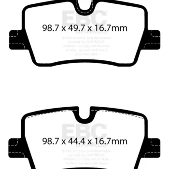 EBC Ultimax2™ Brake Pads DPX2414 - Image 2